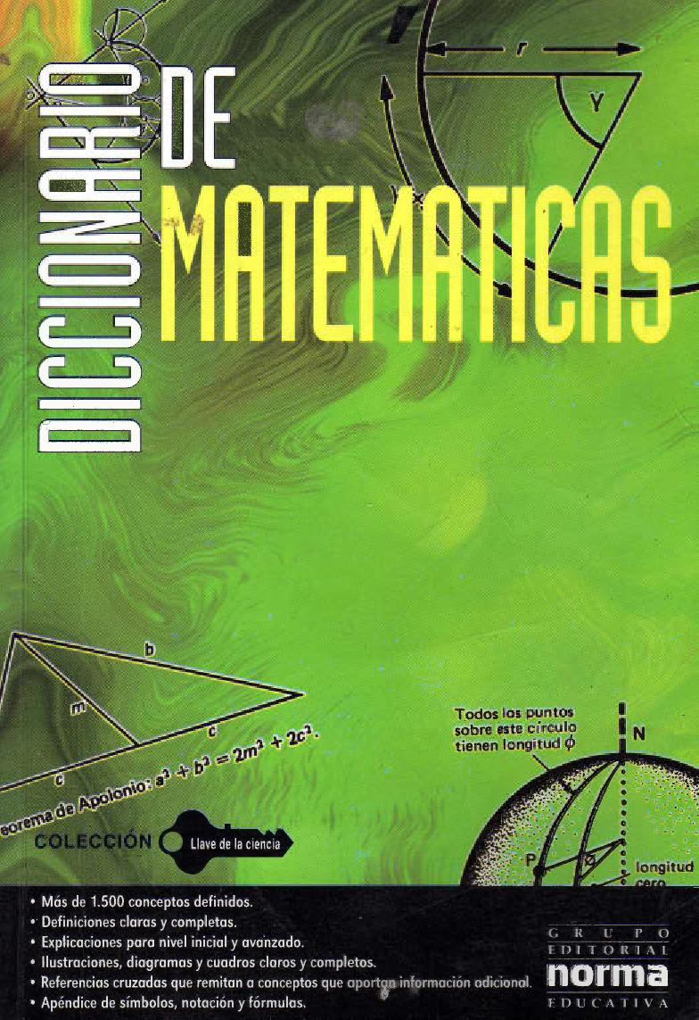 Diccionario de Matemáticas